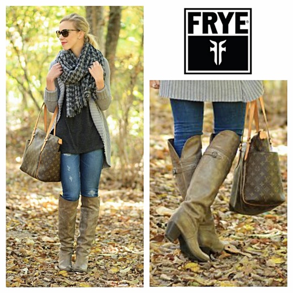 Frye Shoes - FRYE Jane Leather Cuff Boots